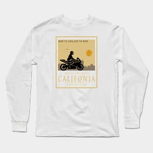 California Bike Design Long Sleeve T-Shirt